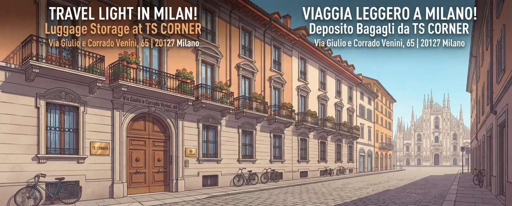 Travel Light, Explore Milan: Your Ultimate Luggage Storage Guide at TS Corner